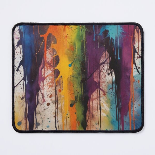 Item preview, Artistic colorful splash spectrum artwork print design  designed and sold by Anshu3813.
