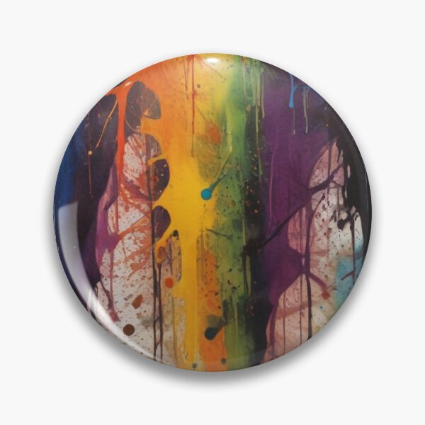 Item preview, Artistic colorful splash spectrum artwork print design  designed and sold by Anshu3813.