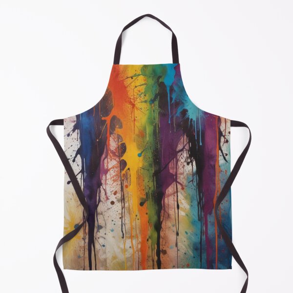 Item preview, Artistic colorful splash spectrum artwork print design  designed and sold by Anshu3813.
