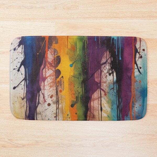 Item preview, Artistic colorful splash spectrum artwork print design  designed and sold by Anshu3813.