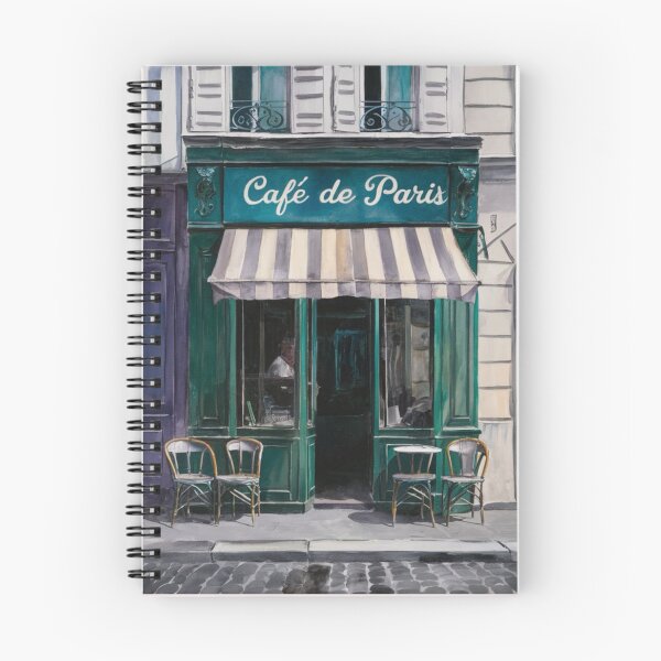 Item preview, Vintage Paris Cafe  | Watercolor Painting By Carraann designed and sold by CARRAANN.
