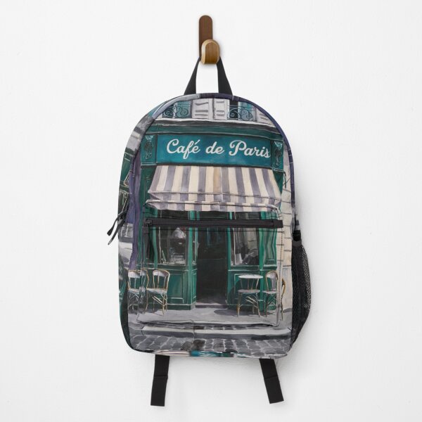 Item preview, Vintage Paris Cafe | Watercolor Painting By Carraann designed and sold by CARRAANN.