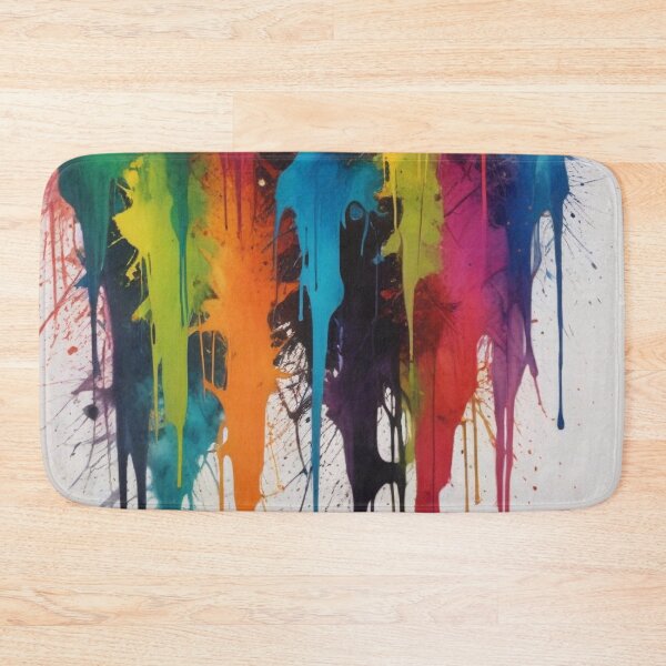 Item preview, Artistic colorful splash spectrum artwork print design designed and sold by Anshu3813.