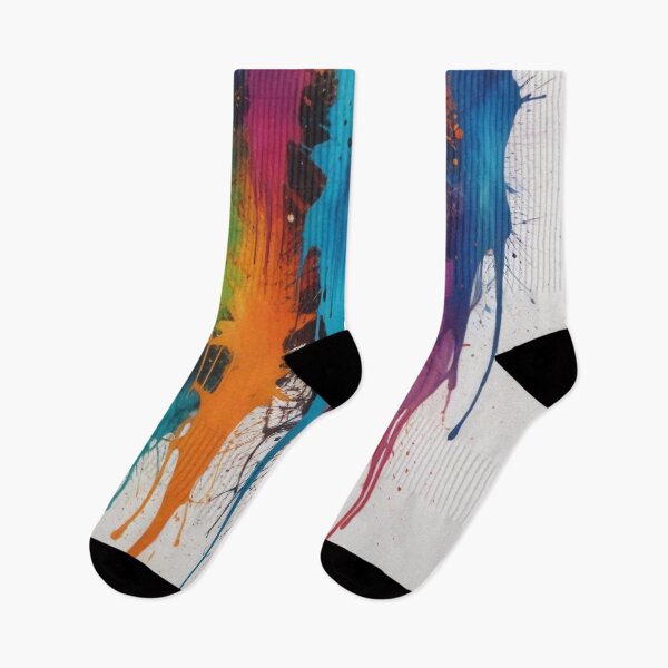 Item preview, Artistic colorful splash spectrum artwork print design designed and sold by Anshu3813.
