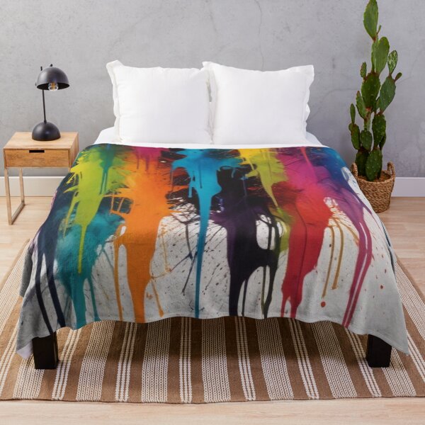 Item preview, Artistic colorful splash spectrum artwork print design designed and sold by Anshu3813.