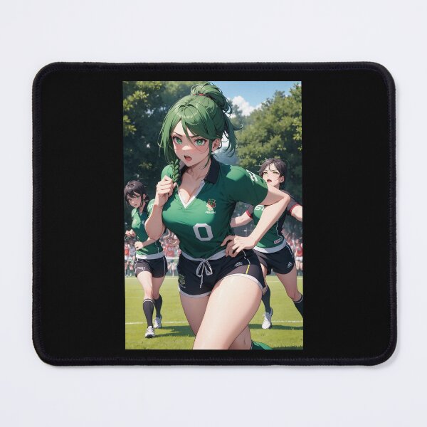Item preview, Cute Anime Gym Girl, Oba Azumi designed and sold by iloveanimechibi.