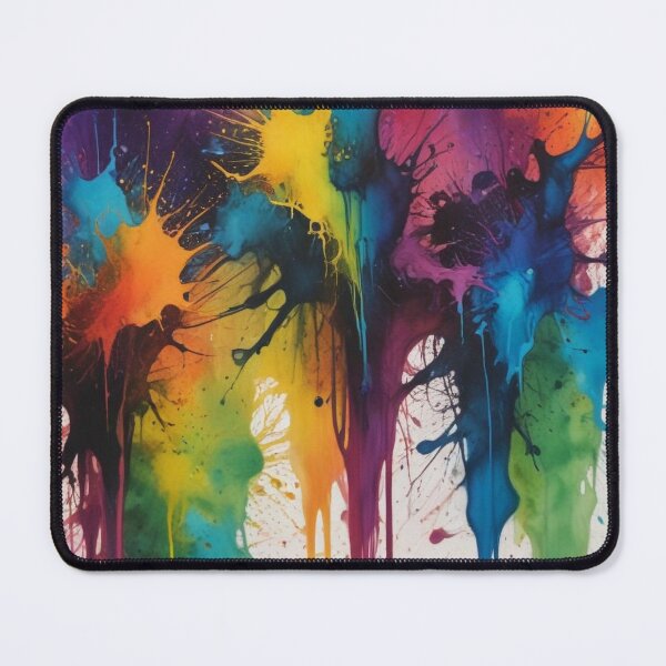 Item preview, Artistic colorful splash spectrum artwork print design designed and sold by Anshu3813.