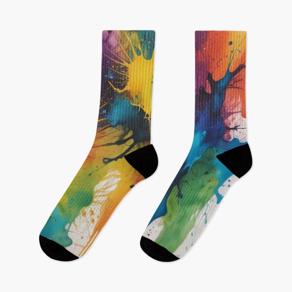 Item preview, Artistic colorful splash spectrum artwork print design designed and sold by Anshu3813.