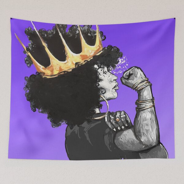 Item preview, Naturally Queen the Riverter PURPLE designed and sold by DaCre8iveOne.