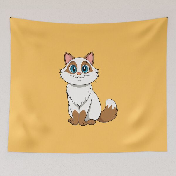 Item preview, Ragdoll Cat  designed and sold by Pickmash.
