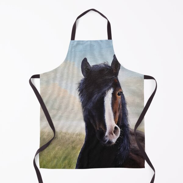 Item preview, Horse Portrait Majesty Beauty Strength Vitality Character Pride Majestic Animal designed and sold by kkjustpaint.