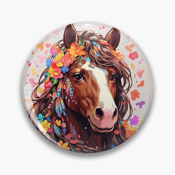 Item preview, Flower clydesdale horse  designed and sold by LevCreates.