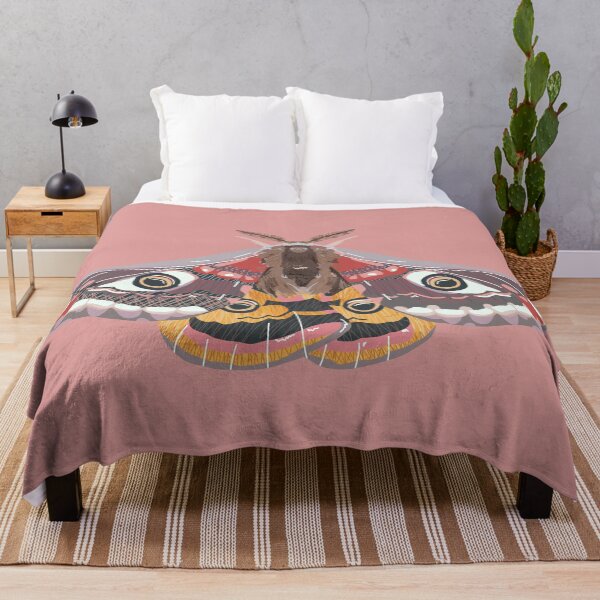Item preview, Small Emperor Moth (Red) designed and sold by okaymoose.