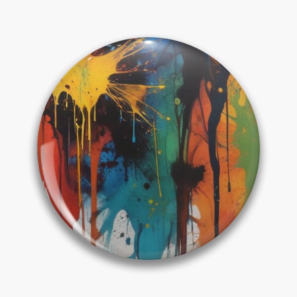 Item preview, Artistic colorful splash spectrum artwork print design designed and sold by Anshu3813.