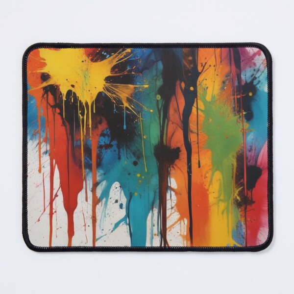 Item preview, Artistic colorful splash spectrum artwork print design designed and sold by Anshu3813.
