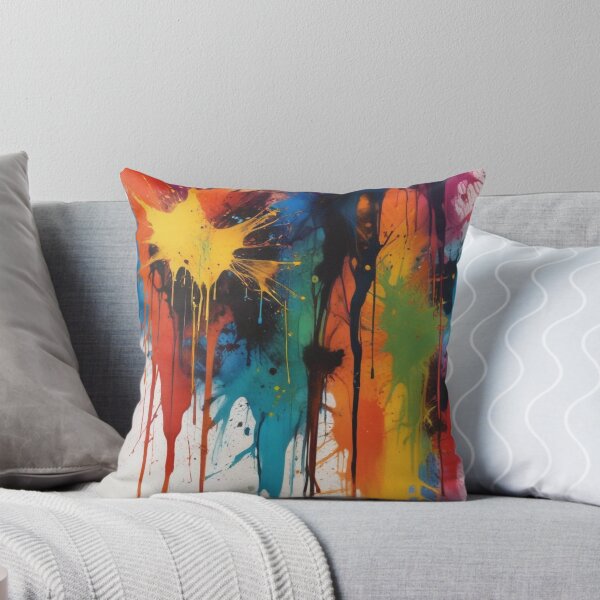 Item preview, Artistic colorful splash spectrum artwork print design designed and sold by Anshu3813.