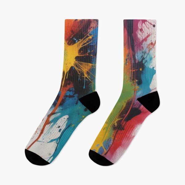 Item preview, Artistic colorful splash spectrum artwork print design designed and sold by Anshu3813.