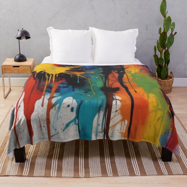 Item preview, Artistic colorful splash spectrum artwork print design designed and sold by Anshu3813.