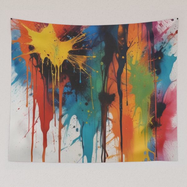 Item preview, Artistic colorful splash spectrum artwork print design designed and sold by Anshu3813.