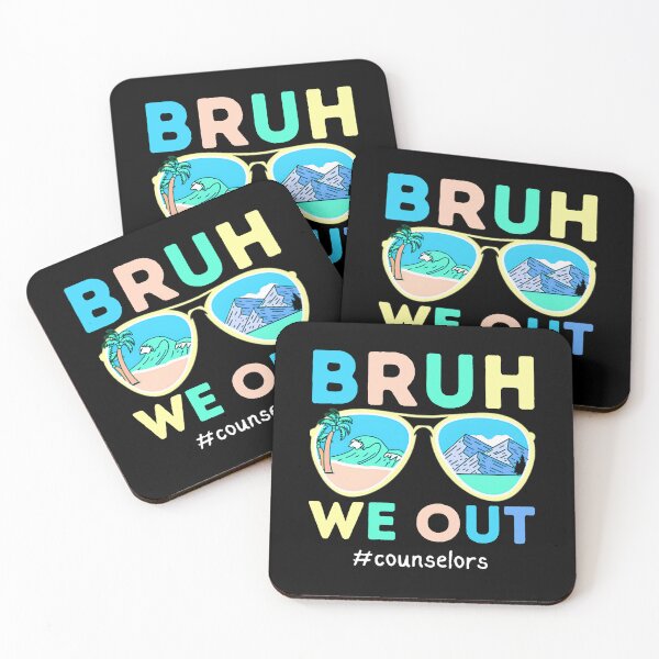 Item preview, Bruh We Out Last Day Of School Counselors Counseling Summer vacation designed and sold by MotivaChic.