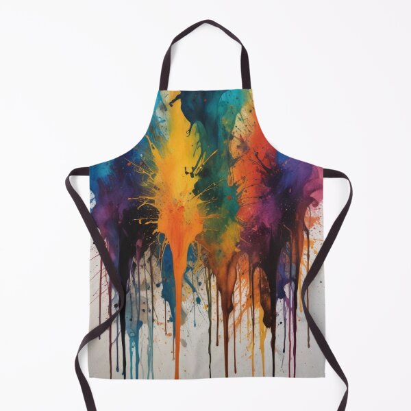 Item preview, Artistic colorful splash spectrum artwork print design designed and sold by Anshu3813.