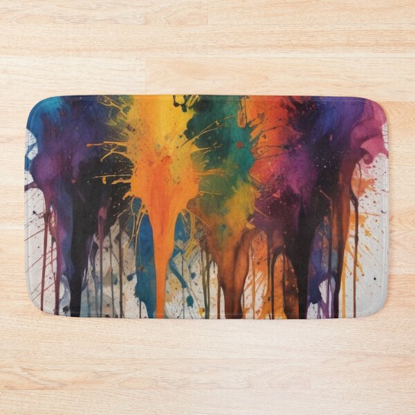 Item preview, Artistic colorful splash spectrum artwork print design designed and sold by Anshu3813.