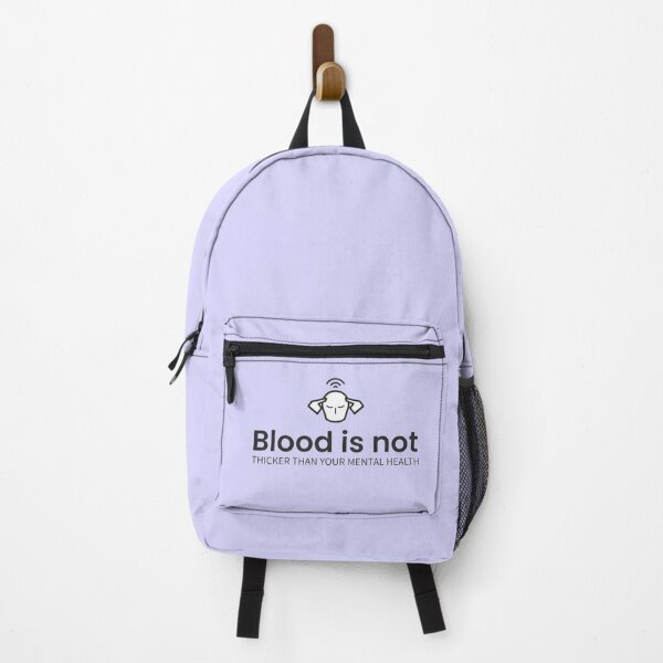 Item preview, Blood is not thicker than your mental health  designed and sold by lacm2020.