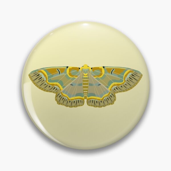 Item preview, Green Geometer Moth designed and sold by okaymoose.
