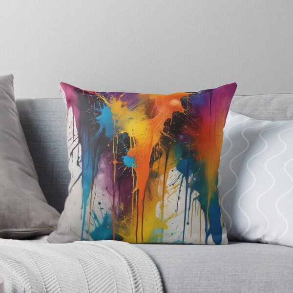 Item preview, Artistic colorful splash spectrum artwork print design designed and sold by Anshu3813.
