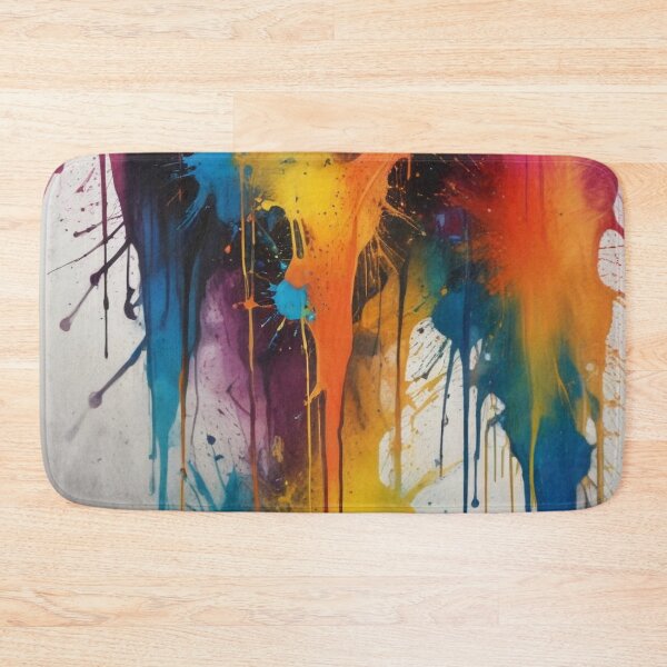 Item preview, Artistic colorful splash spectrum artwork print design  designed and sold by Anshu3813.