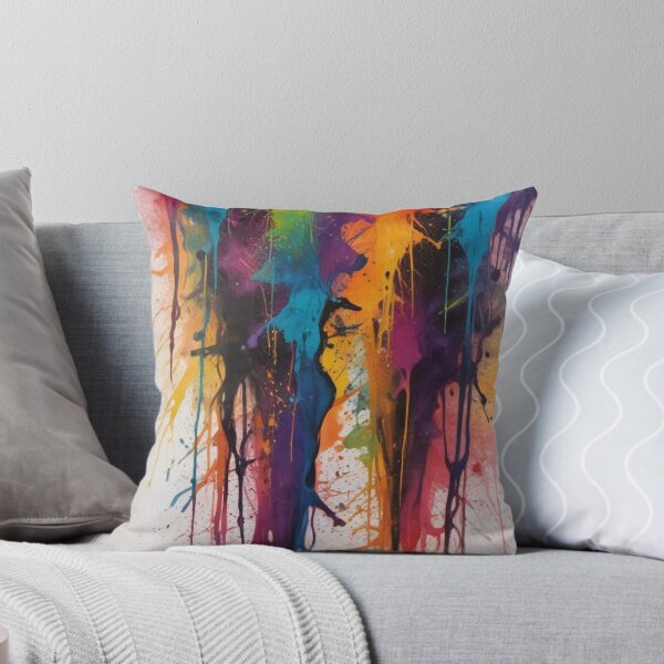 Item preview, Artistic colorful splash spectrum artwork print design designed and sold by Anshu3813.