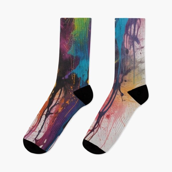 Item preview, Artistic colorful splash spectrum artwork print design  designed and sold by Anshu3813.