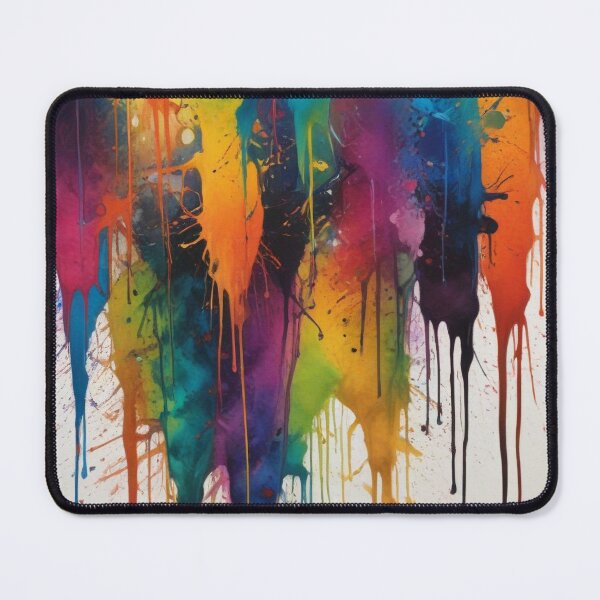 Item preview, Artistic colorful splash spectrum artwork print design designed and sold by Anshu3813.