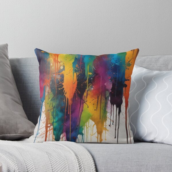 Item preview, Artistic colorful splash spectrum artwork print design designed and sold by Anshu3813.