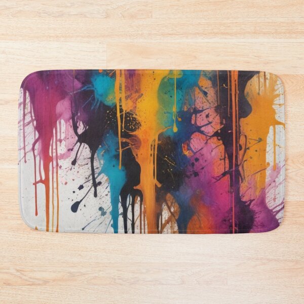 Item preview, Artistic colorful splash spectrum artwork print design  designed and sold by Anshu3813.