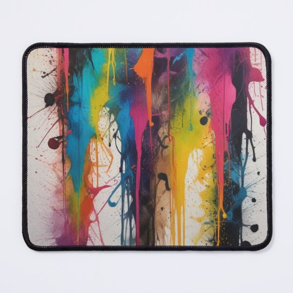Item preview, Artistic colorful splash spectrum artwork print design designed and sold by Anshu3813.