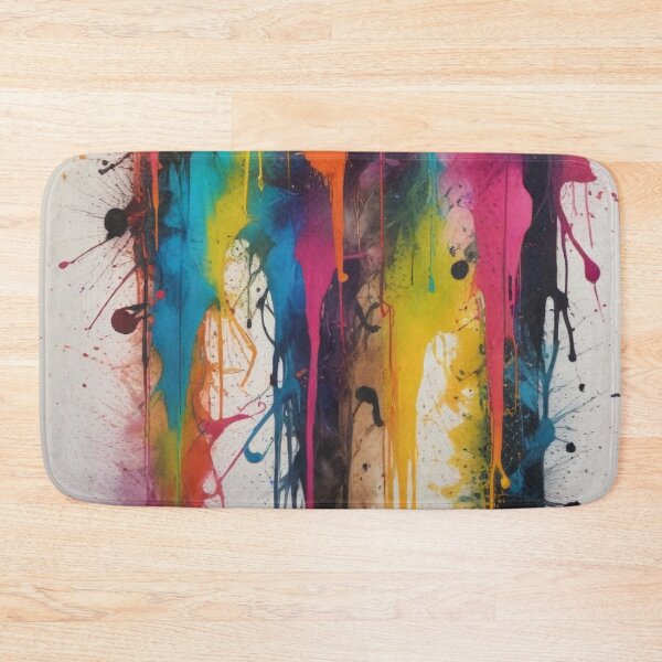 Item preview, Artistic colorful splash spectrum artwork print design  designed and sold by Anshu3813.