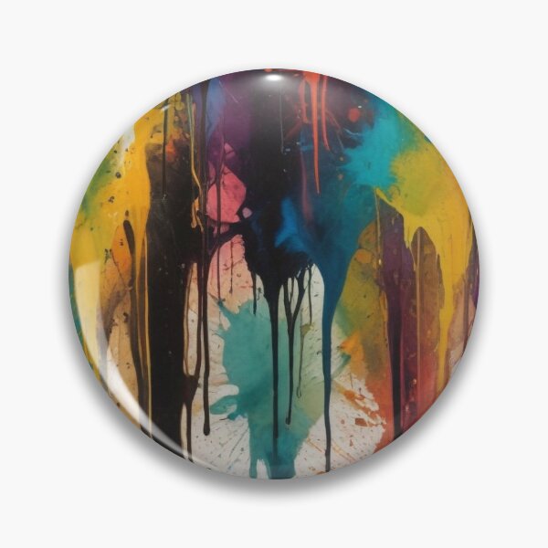 Item preview, Artistic colorful splash spectrum artwork print design  designed and sold by Anshu3813.