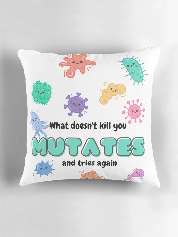 Thumbnail 3 of 4, Pillow, MUTATION STATION designed and sold by ReeReeDesigns.