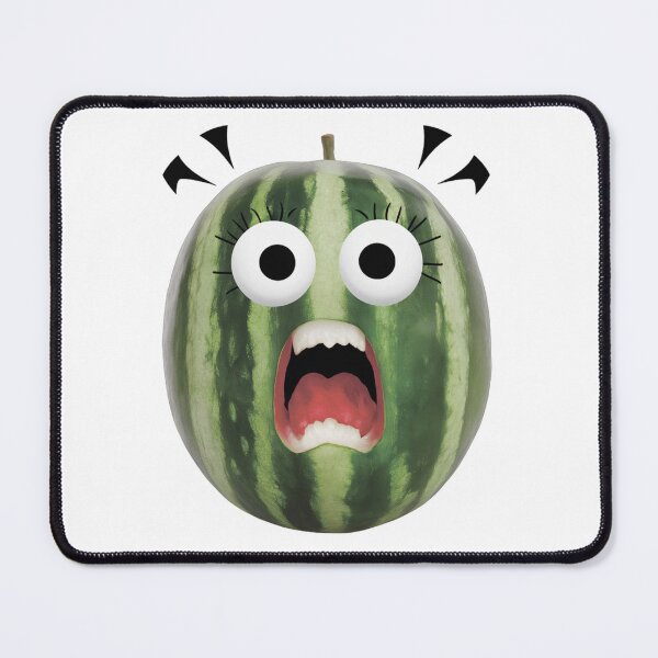 Item preview, Terrified, screaming watermelon with big eyes designed and sold by MagelliShop.