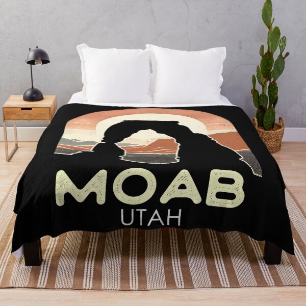 Item preview, Vintage Delicate Arch Moab Utah Silhouette designed and sold by nameonshirt.