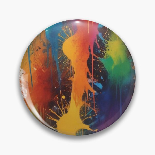 Item preview, Artistic colorful splash spectrum artwork print design  designed and sold by Anshu3813.