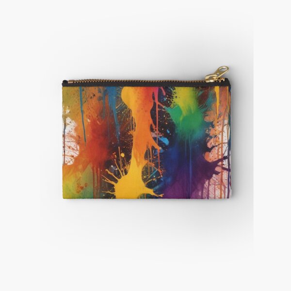 Item preview, Artistic colorful splash spectrum artwork print design  designed and sold by Anshu3813.