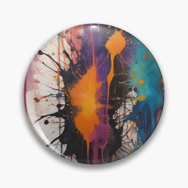 Item preview, Artistic colorful splash spectrum artwork print design  designed and sold by Anshu3813.
