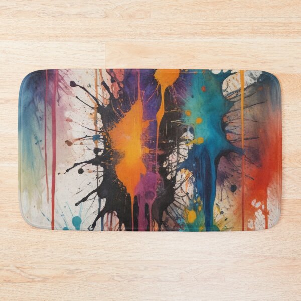 Item preview, Artistic colorful splash spectrum artwork print design  designed and sold by Anshu3813.