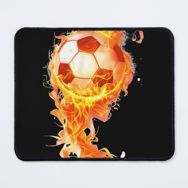 Item preview, Soccer/Foot Ball set on Fire designed and sold by BasedCanvas.