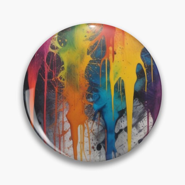 Item preview, Artistic colorful splash spectrum artwork print design  designed and sold by Anshu3813.