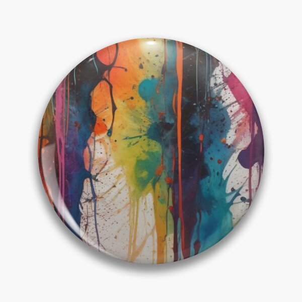 Item preview, Artistic colorful splash spectrum artwork print design designed and sold by Anshu3813.