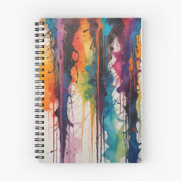 Item preview, Artistic colorful splash spectrum artwork print design designed and sold by Anshu3813.