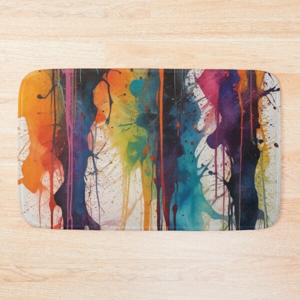 Item preview, Artistic colorful splash spectrum artwork print design designed and sold by Anshu3813.